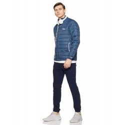 Men Men's Jacket-BLUE