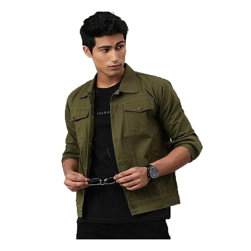 Men's Denim Short Length Jacket