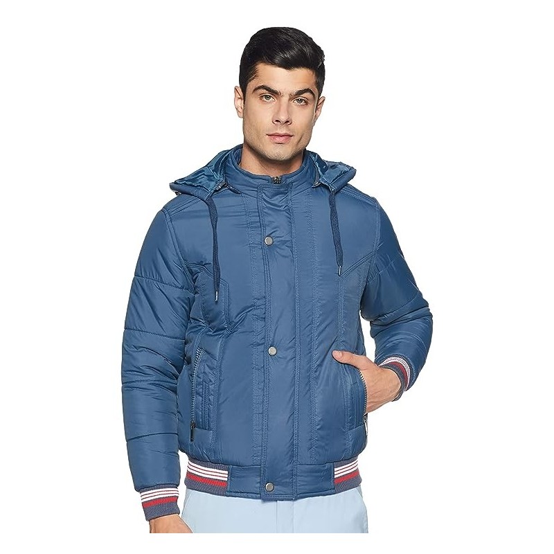 Men Men's Jacket-SKY BLUE