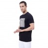 Men's Round Neck Half Sleeve Slim Fit Printed Cotton T-Shirt