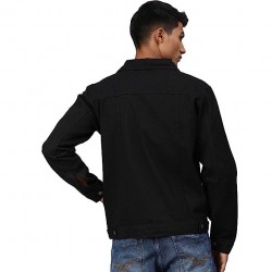 Men's Regular Fit Washed Full Sleeve Denim Jacket