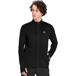 Full Sleeve Polyester Full Zip with Pocket Solid Men's Sports Track Jacket