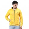 Fashion Men's Cotton Zippered Hooded Jacket