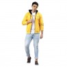 Fashion Men's Cotton Zippered Hooded Jacket
