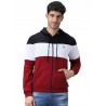 Fashion Men's Color Block Winter Jacket