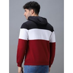 Fashion Men's Color Block Winter Jacket