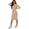 Women & Girls Stylish Bodycon Dress Long Dress Full Sleeve Dress