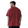 Men's Oversized Cottonblend Half Sleeve Printed Tshirt