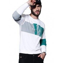 Men's Regular Fit Printed Full Sleeve T-Shirt