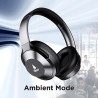 ANC Hybrid Active Noise Cancelling Bluetooth Wireless Over Ear