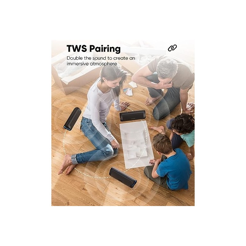 Bluetooth speaker, HD sound quality, portable wireless