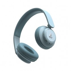 Bluetooth On Ear Headphones with Mic, Upto 15 Hours Playback, 40MM Drivers, Padded Ear Cushions