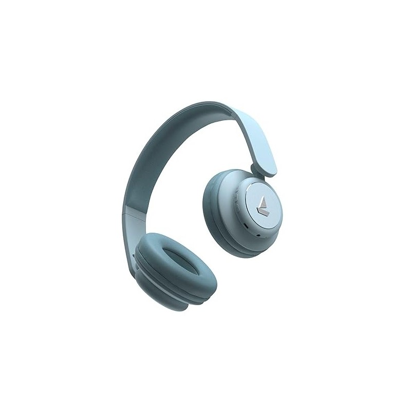 Bluetooth On Ear Headphones with Mic, Upto 15 Hours Playback, 40MM Drivers, Padded Ear Cushions