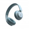 Bluetooth On Ear Headphones with Mic, Upto 15 Hours Playback, 40MM Drivers, Padded Ear Cushions