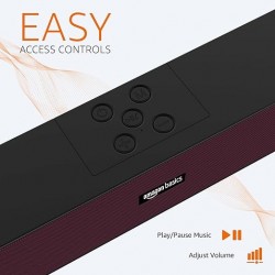 AmazonBasics 16W Bluetooth Soundbar Speaker