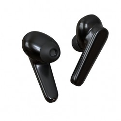 Bluetooth 5.0 Truly Wireless in Ear Earbuds, Touch Controls, Voice Assistant, Optional Single Side Use Black