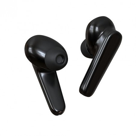 Bluetooth 5.0 Truly Wireless in Ear Earbuds, Touch Controls, Voice Assistant, Optional Single Side Use Black