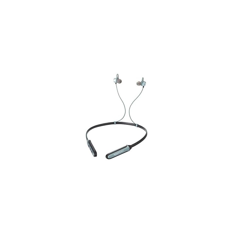 Bluetooth 5.0 Neckband with Up to 30 Hours Playtime, Magnetic Earbuds, Voice