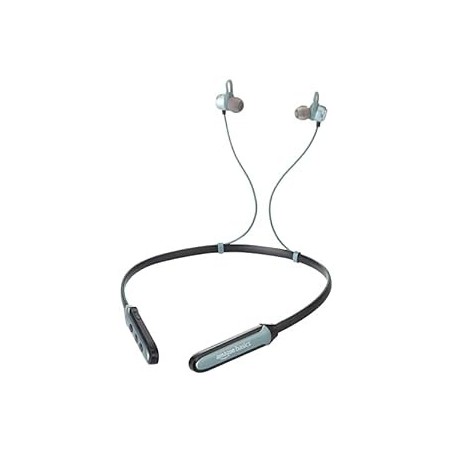 Bluetooth 5.0 Neckband with Up to 30 Hours Playtime, Magnetic Earbuds, Voice