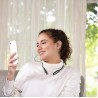 Bluetooth 5.0 Neckband with Up to 30 Hours Playtime, Magnetic Earbuds, Voice