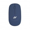Multimedia Wireless Keyboard & Mouse Combo, Compact Light-Weight for PCs, Laptops & Smart TV (Blue)