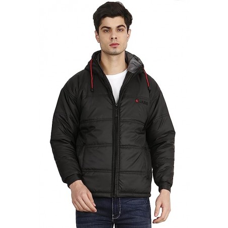 Men's Polyester Standard Length Bomber Jacket